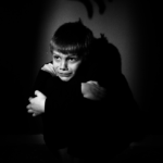 niño asustado
