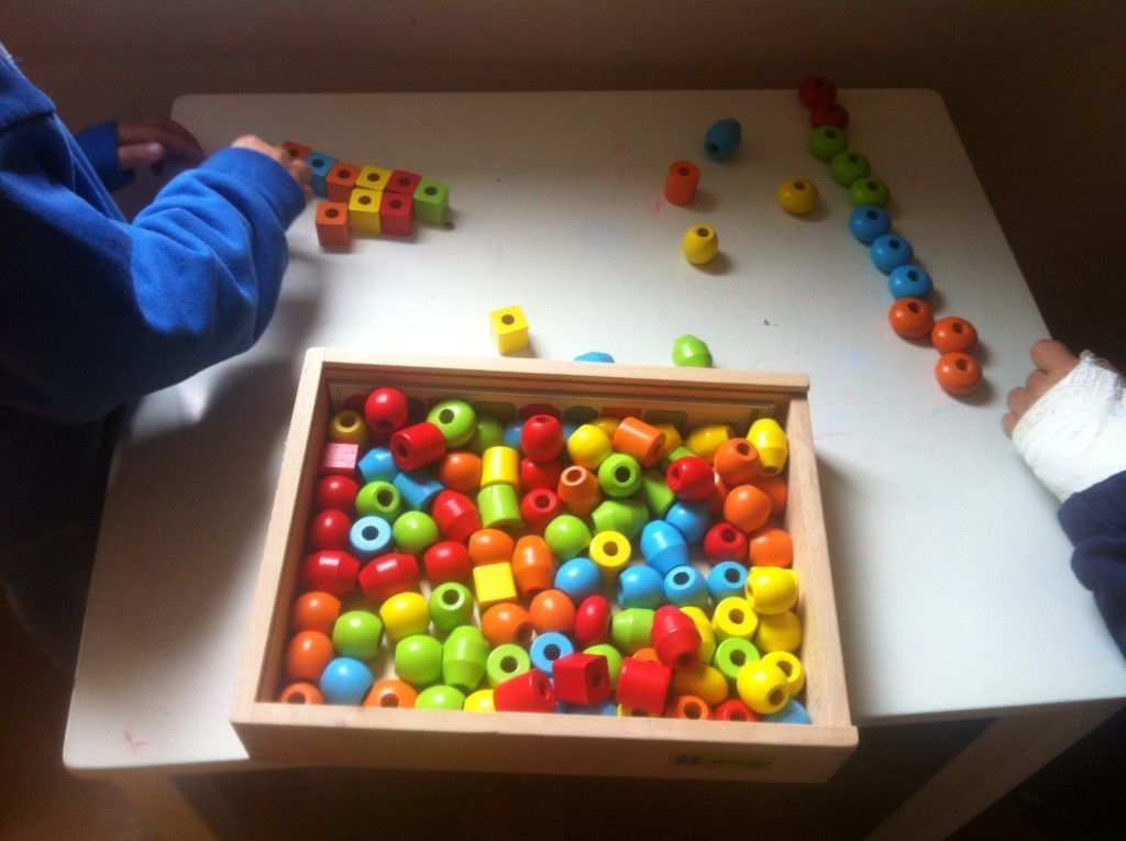 Bolas de enhebrar de Andreu Toys. 1 bolas para enhebrar