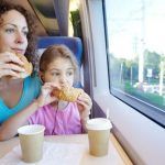 Comida para niños en los viajes.