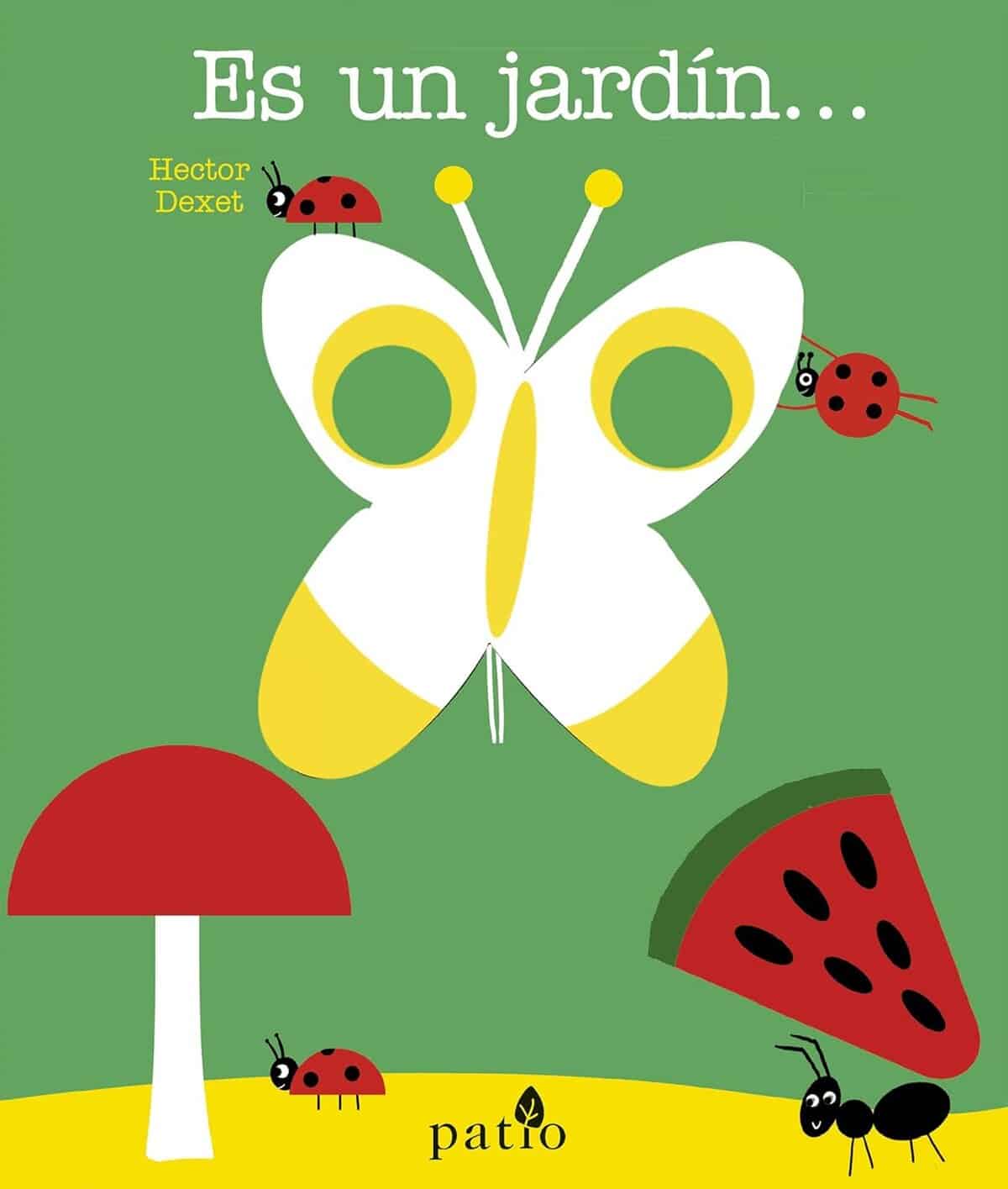 portada libro infantil es un jardín