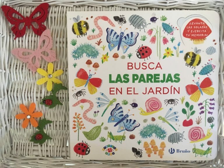Busca las parejas en el jardín