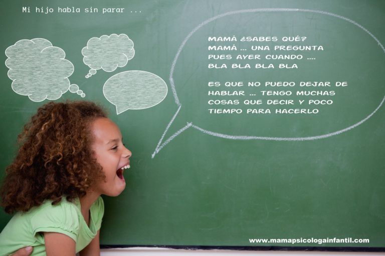 Mi hijo habla sin parar min