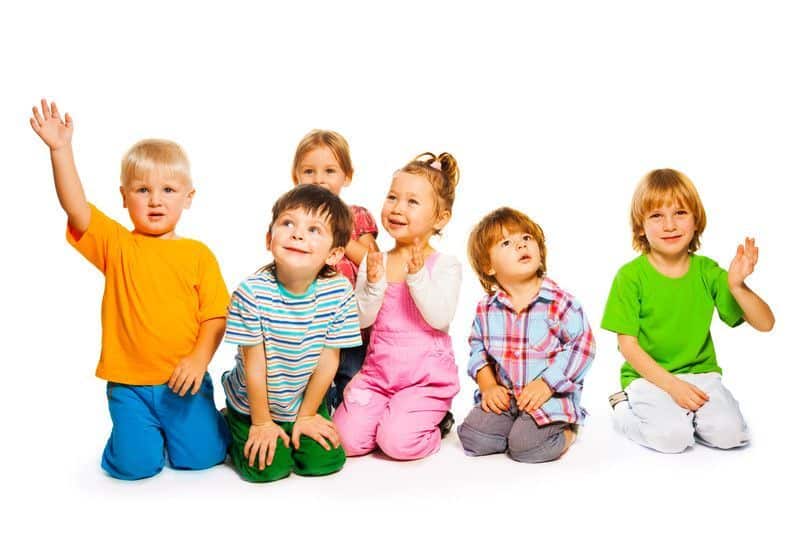 niños de 3 a 4 años