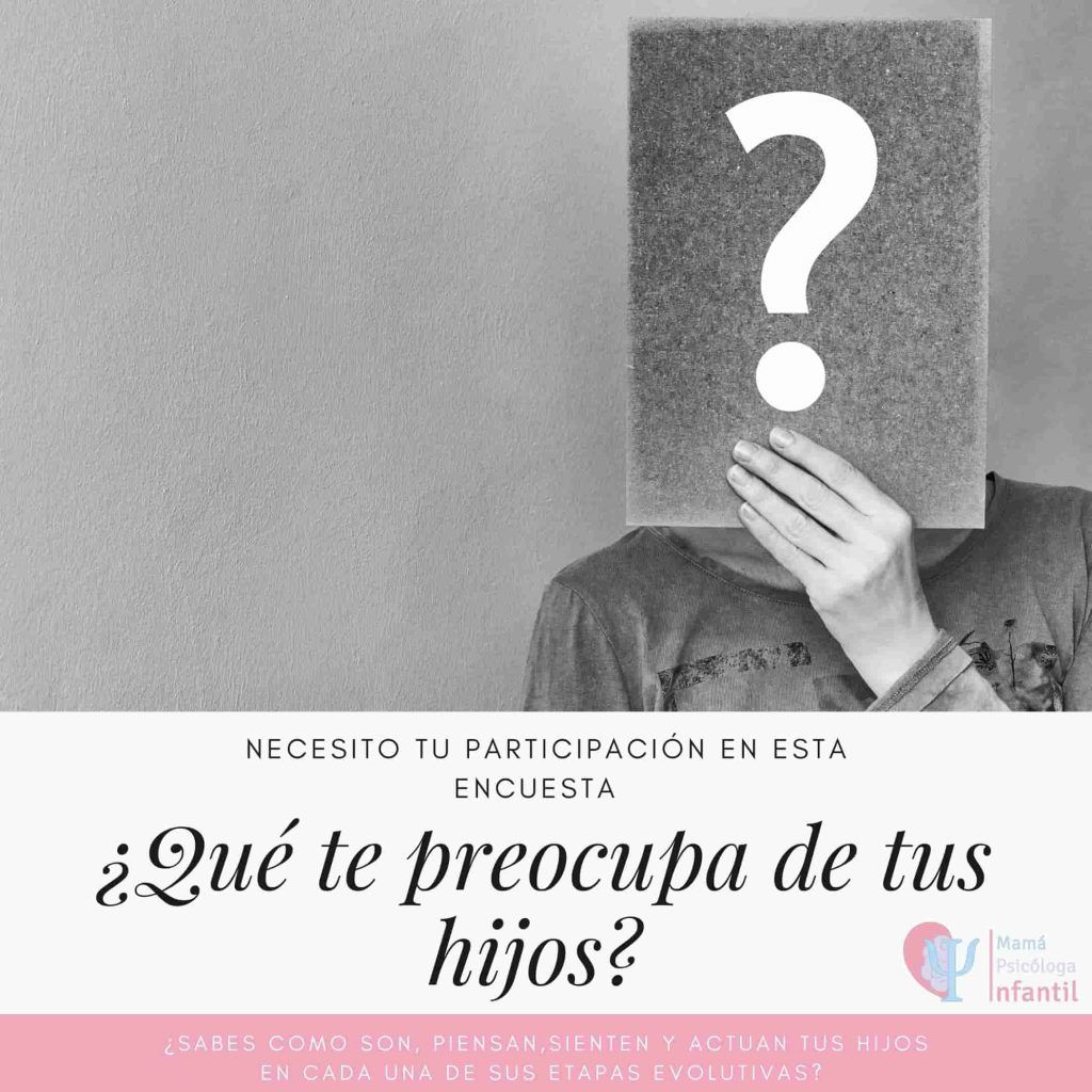 ¿Qué nos preocupa de nuestros hijos? Estudio 1 Qué nos preocupa de nuestros hijos