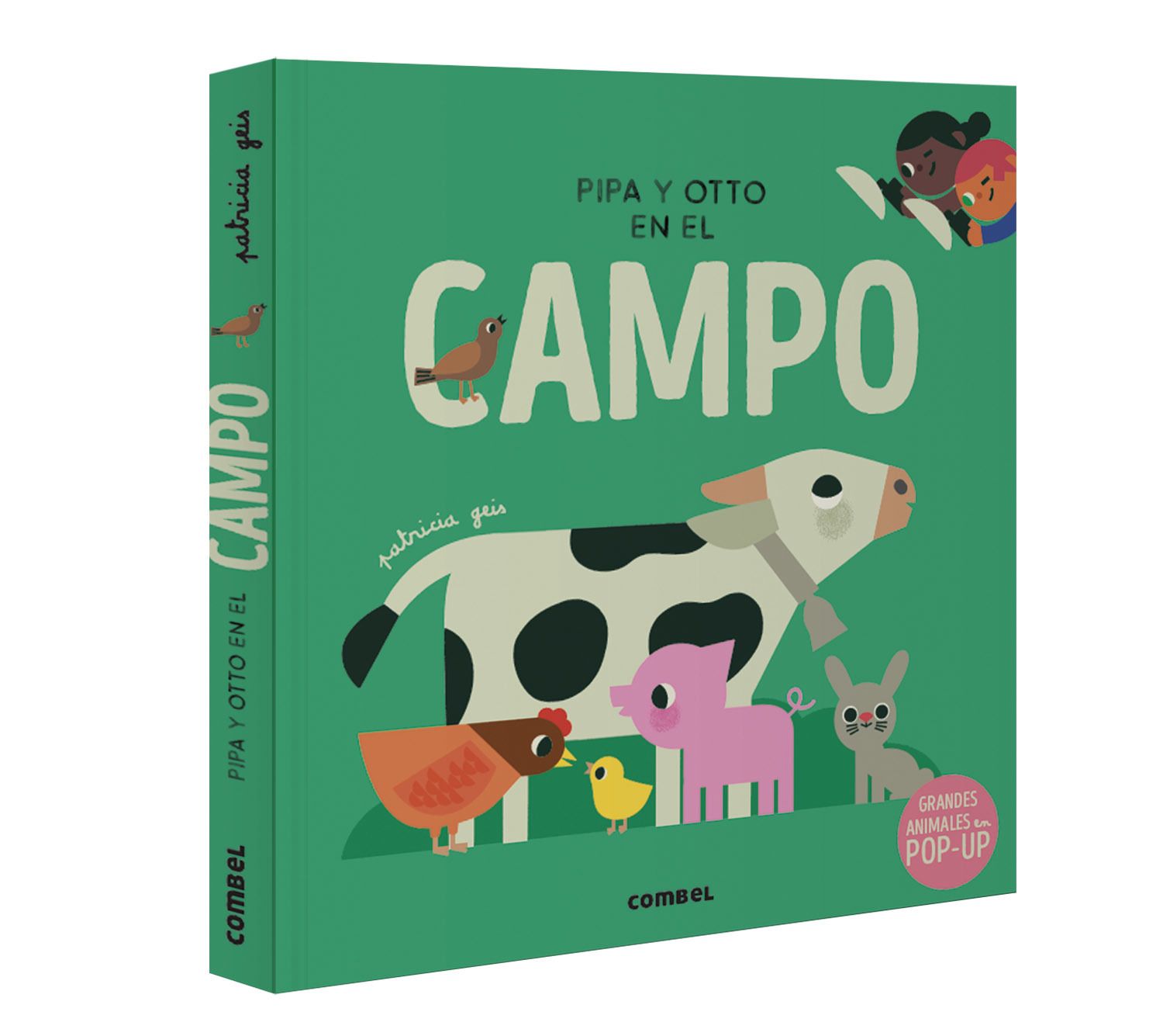 libros de animales pop up Pippa y Otto