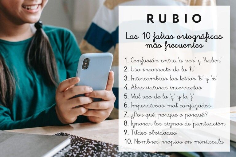 Faltas ortograficas RUBIO