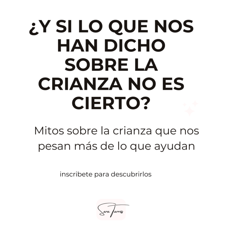 desafio 7 dias para desmontar mitos sobre la crianza