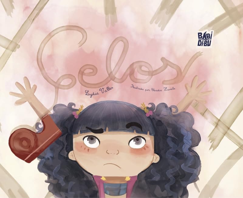 Portada del libro Celos, de Lydia Vallés (BabiDibú), sobre celos entre hermanos