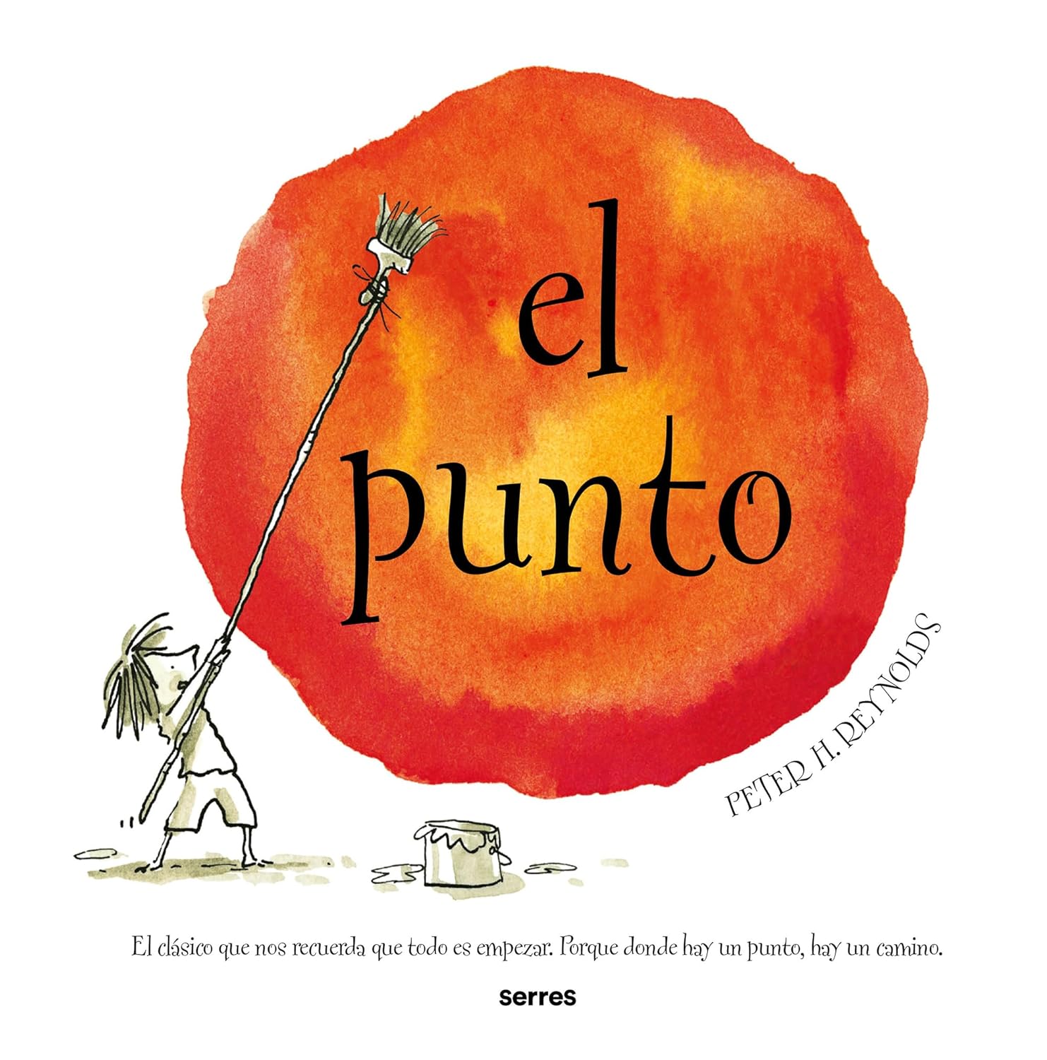 Portada del libro El punto de Peter H. Reynolds
