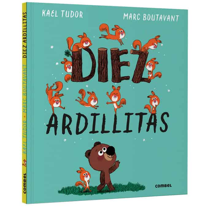 diez ardillitas portada libro infantil